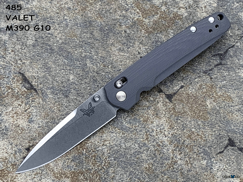Benchmade 蝴蝶 485 AXIS®  gent knife M390刃材 G10柄 绅士折刀（现货）